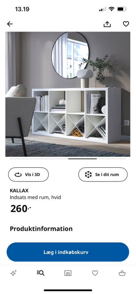 Rumdeler IKEA Kallax