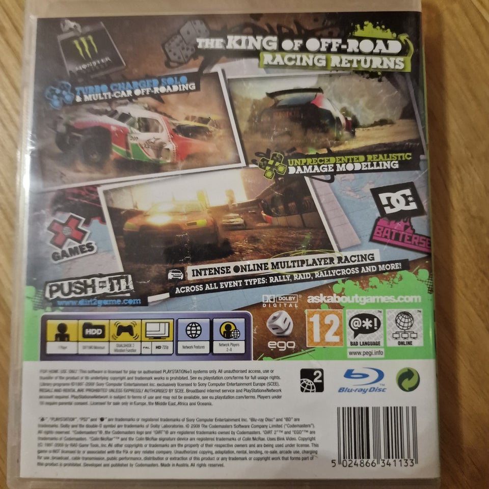 Dirt 2 Colin mcrae PS3