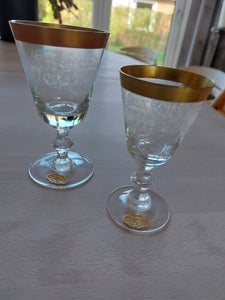 Glas Kristall Lyngby glas