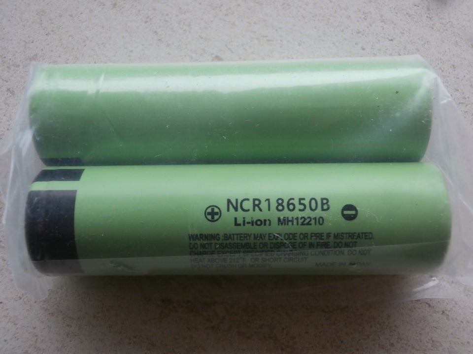 Batterier NY 18650 Li-Ion 3400mAh