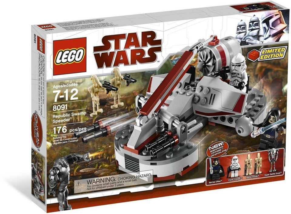 Lego Star Wars 8091 Republic Swamp