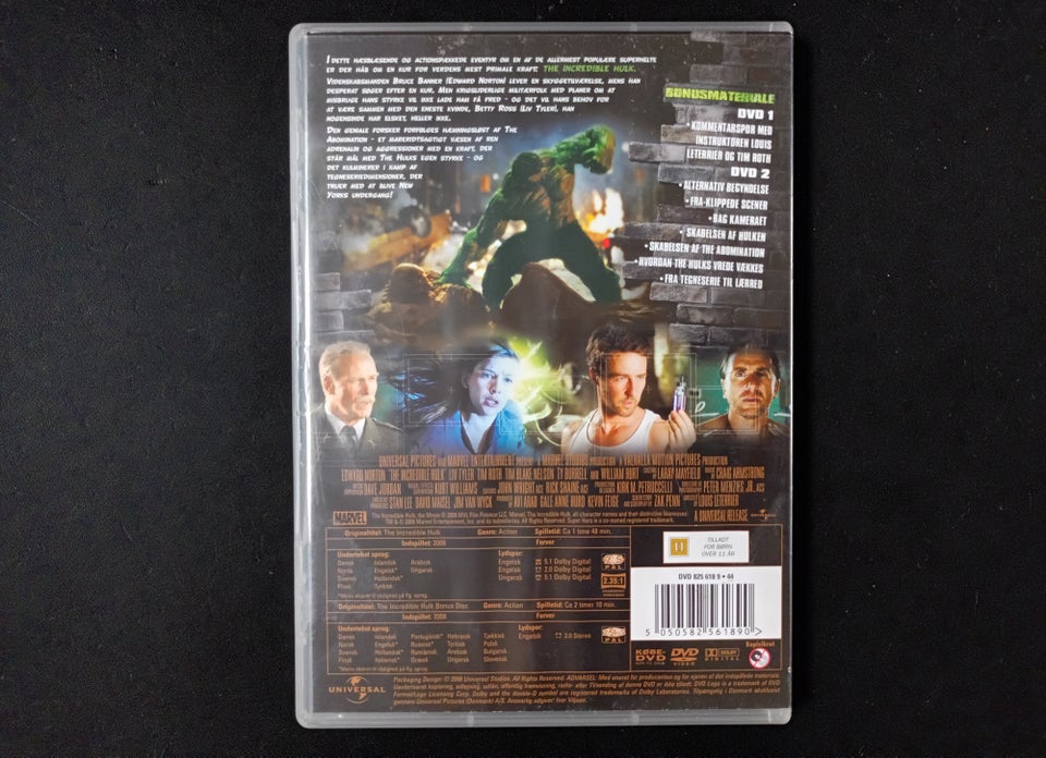 Hulk Dobbelt dvd , DVD, science