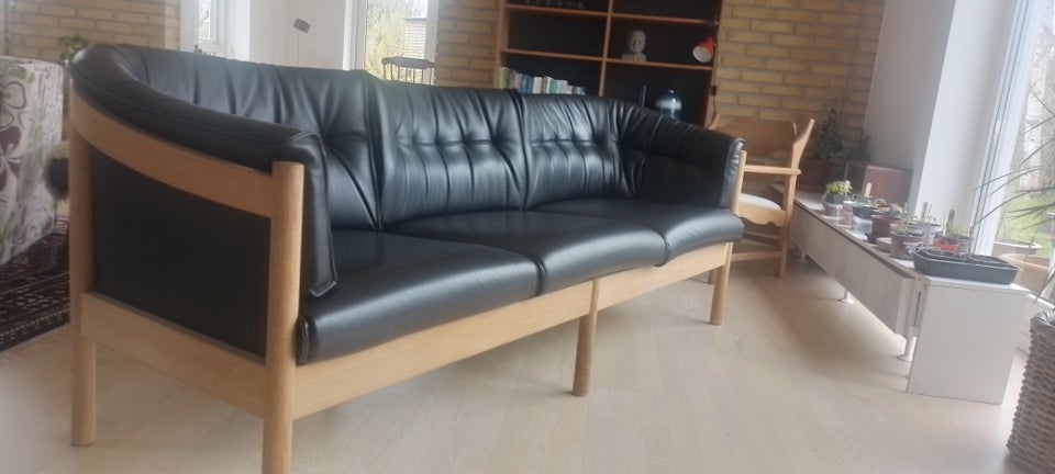 Sofa læder 3 pers