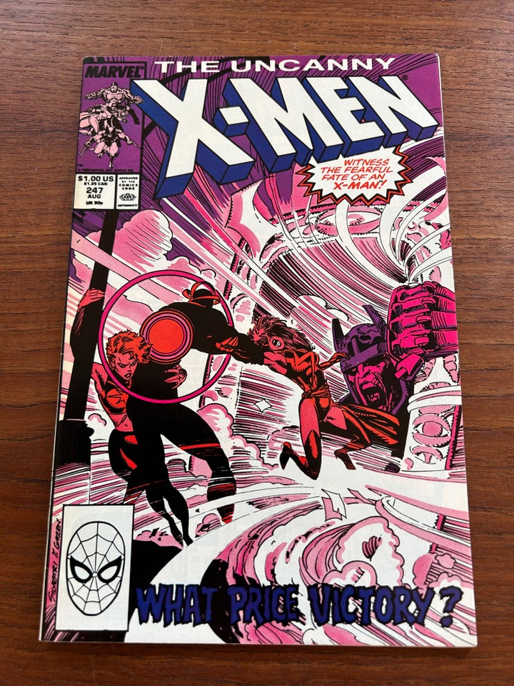 Uncanny X-men 247 1989, Stan Lee,