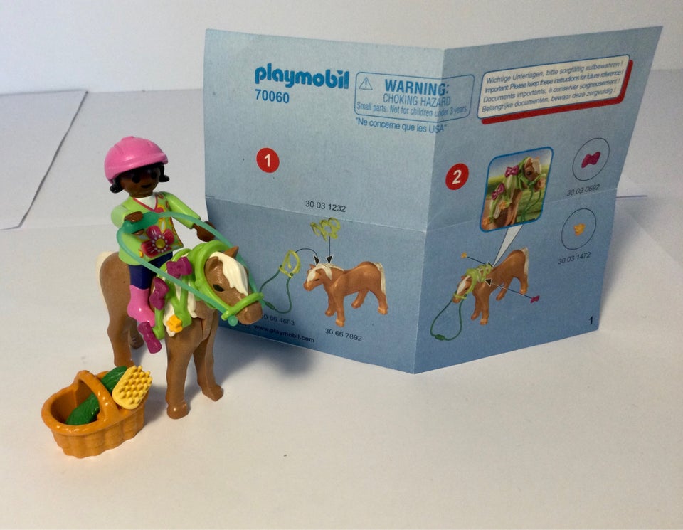 Playmobil, 70060 pige med pony,