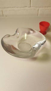 Glas skål/askebæger Holmegaard