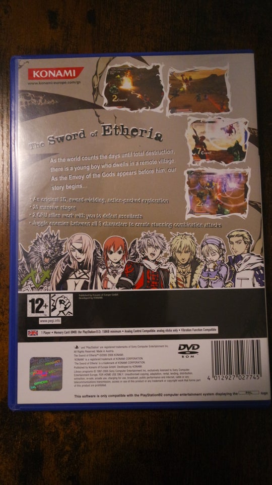 Sword of etheria, PS2, rollespil