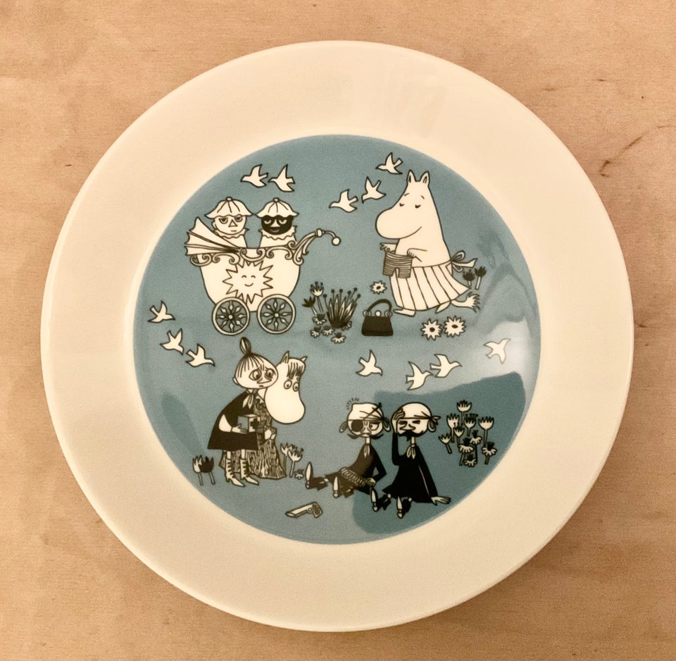 Porcelæn, Moomin Platte /