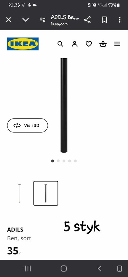 Skrive-/computerbord IKEA