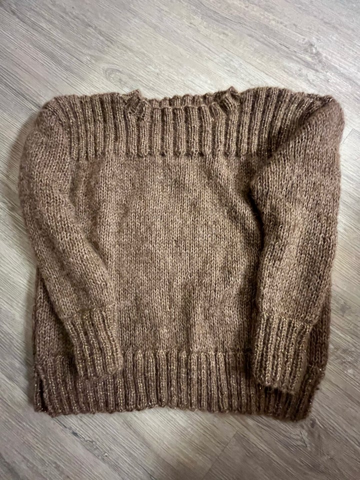 Sweater, Hjemmestrikket, str. 40