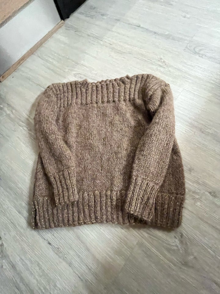 Sweater, Hjemmestrikket, str. 40