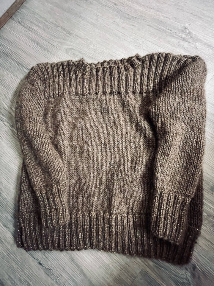 Sweater, Hjemmestrikket, str. 40