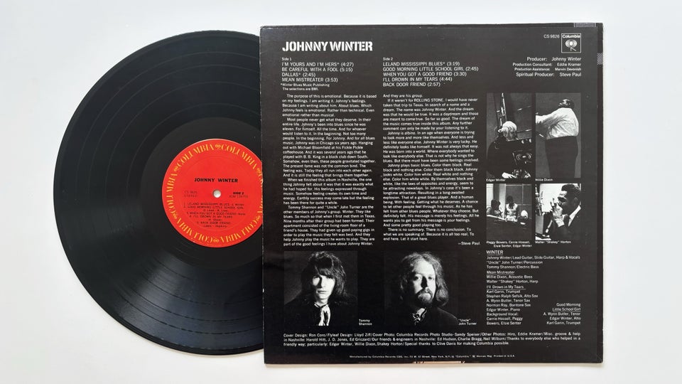 LP, Johnny Winter, Johnny Winter