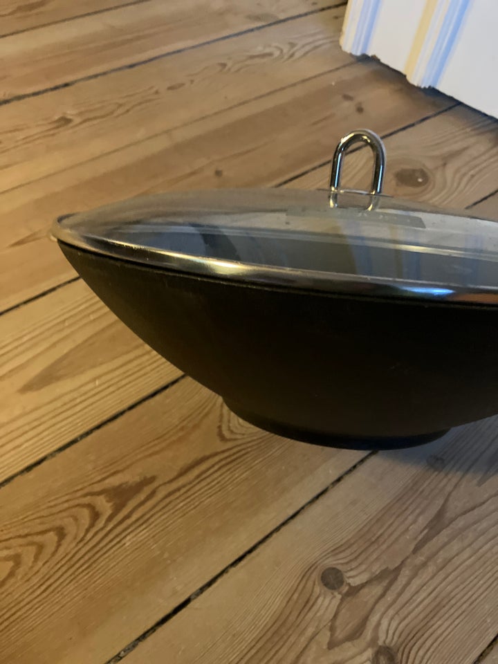 Støbejernsgryde/wok, Bodum