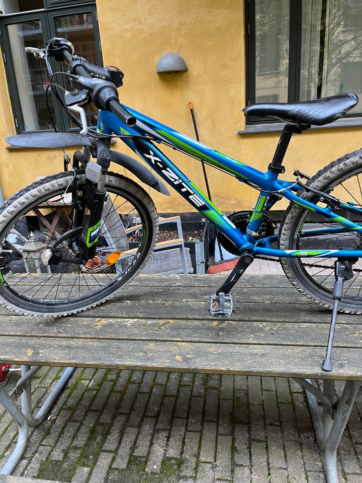 Unisex børnecykel, mountainbike,