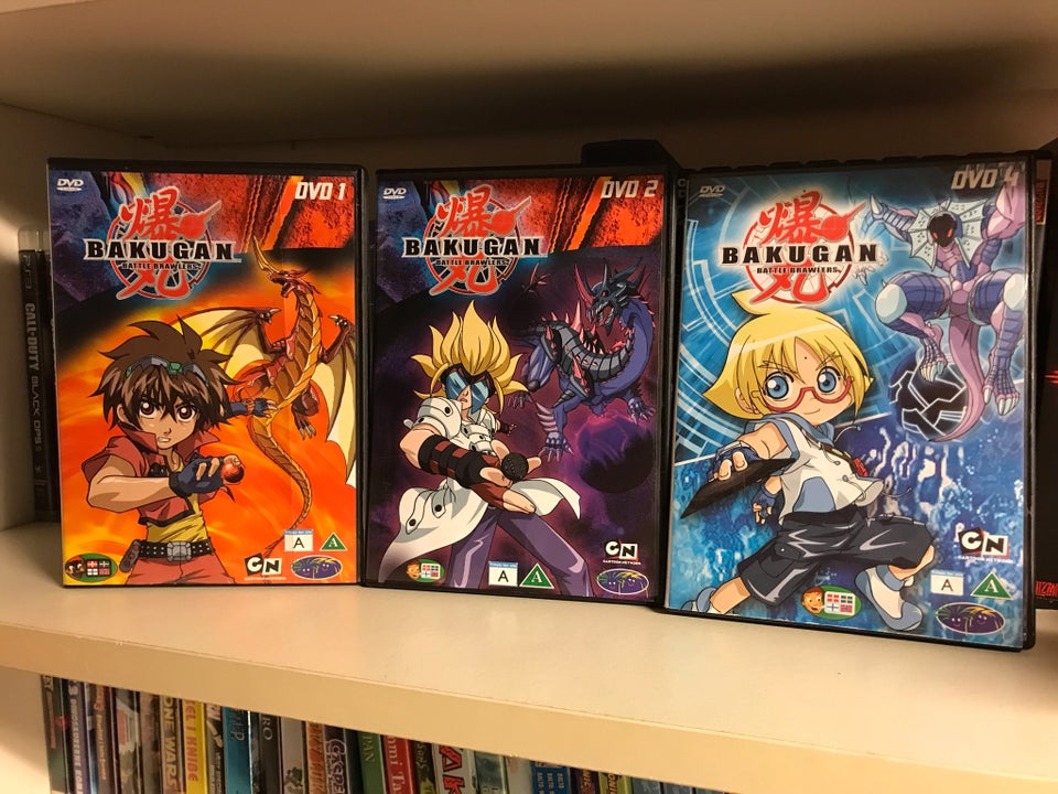 Bakugan - 1, 2 og 4, DVD