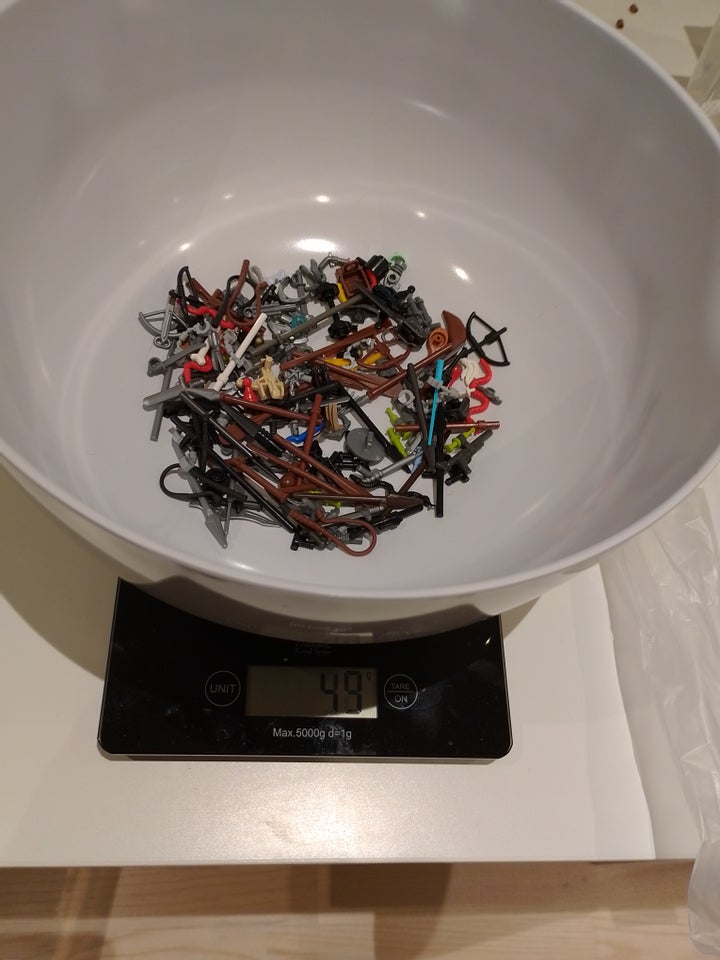 Lego andet, 10 kg sorteret rester