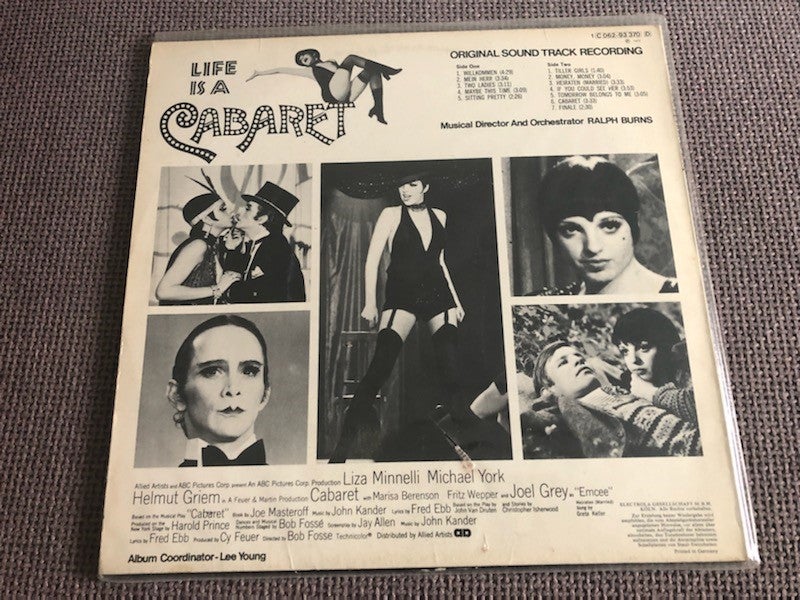 LP, Liza Minnelli, Cabaret