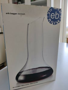 Glas Vin karaffel Erik Bagger