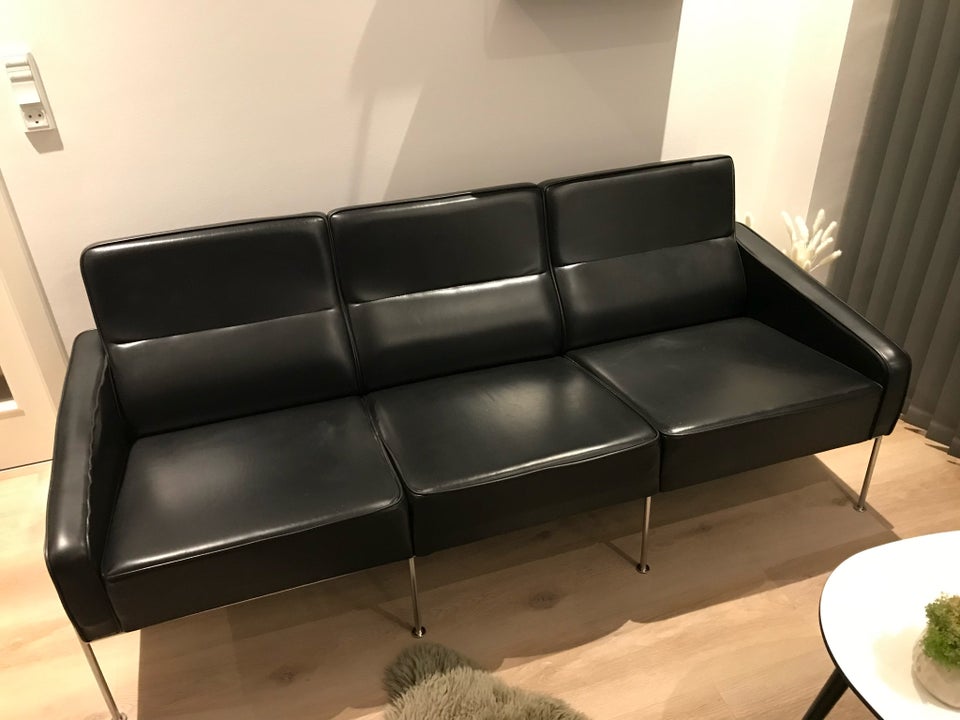 Sofa læder 3 pers