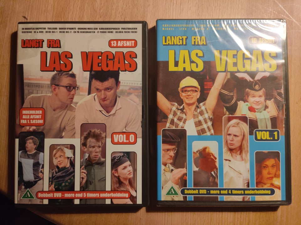 Langt fra Las Vegas, DVD, komedie