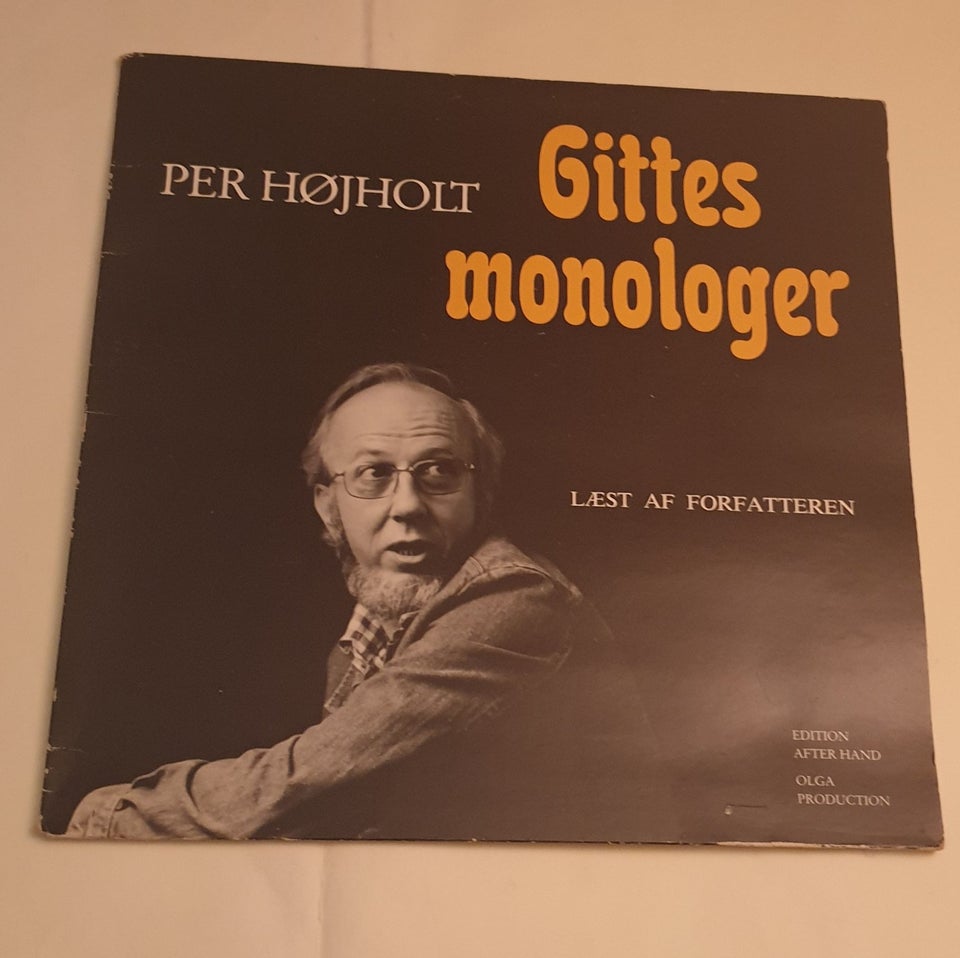 LP, Per Højholt, Gittes Monologer