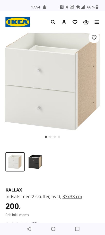 Rumdeler Ikea kallax