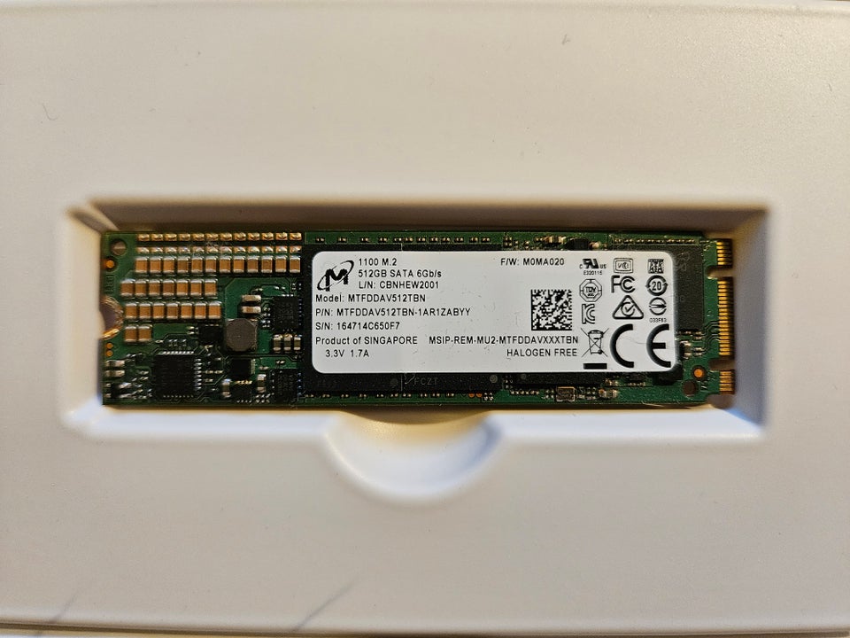 Micron 512 GB God