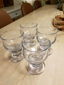 Glas 4 stk hvidvin aperitif glas