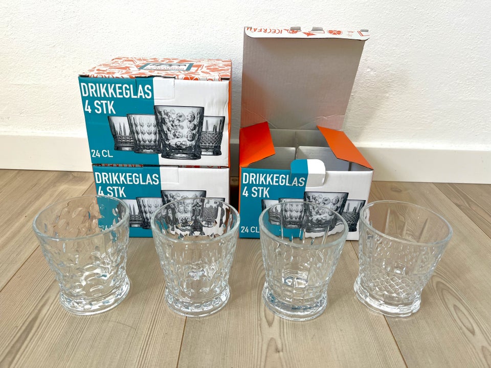 Glas Vandglas Drikkeglas