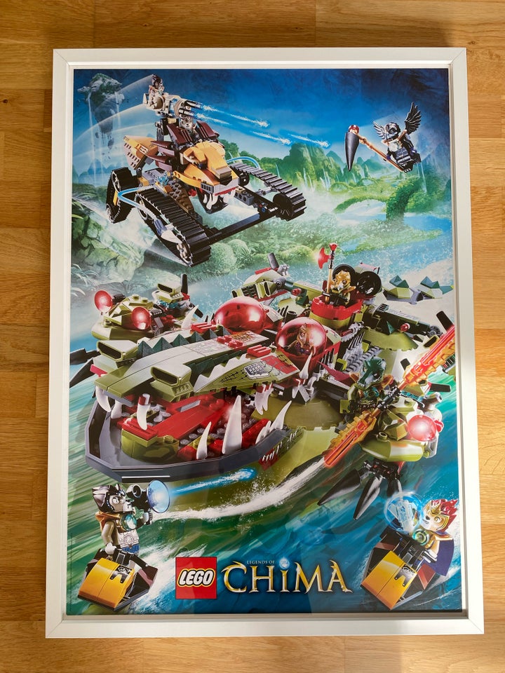 Plakat i ramme motiv: LEGO Chims