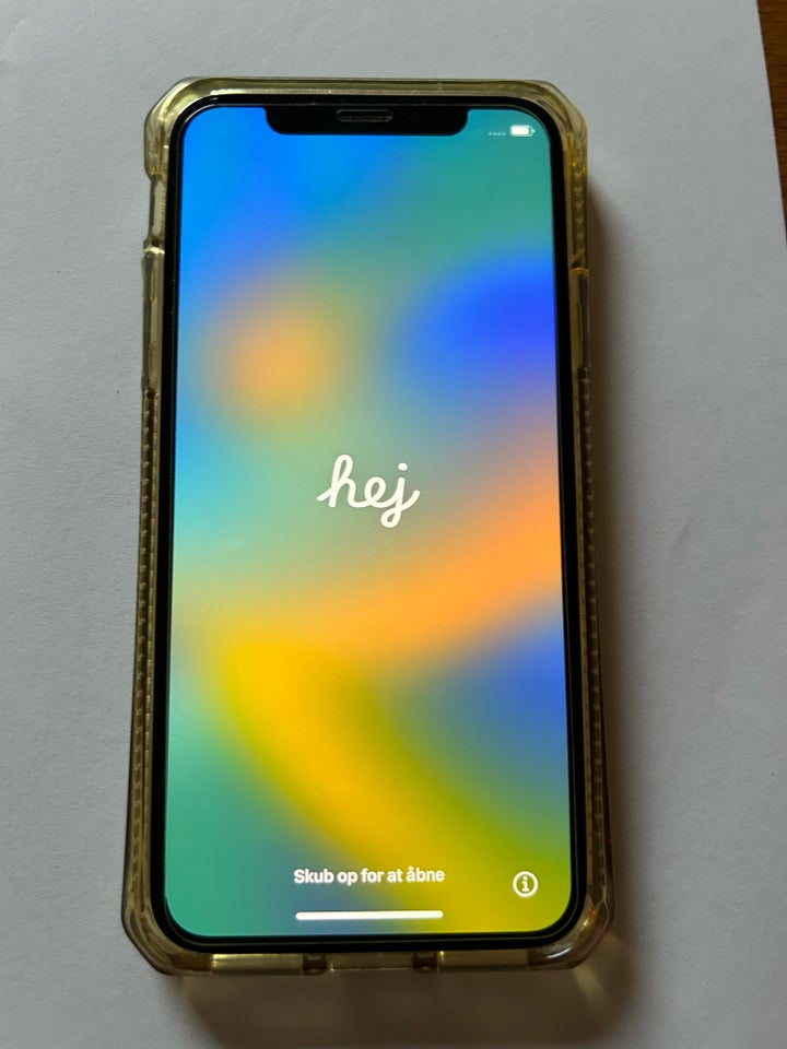 iPhone X, 128 GB, sort