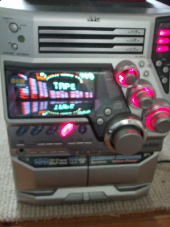 Stereoanlæg  JVC MX-GT91R