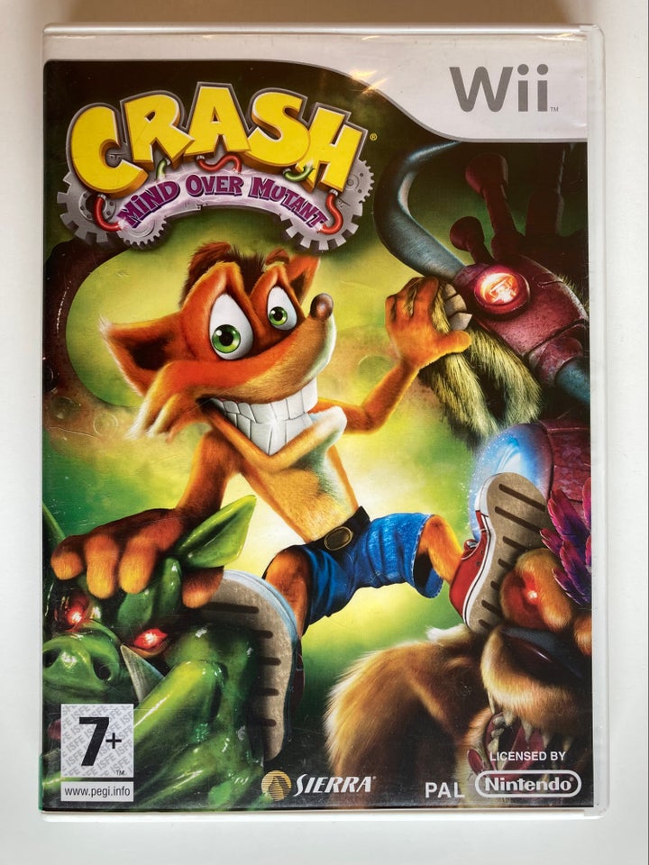 Crash Mind Over Mutant Nintendo