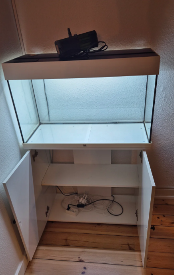 Akvarium, 125 liter, b: 80 d: 32 h: 50