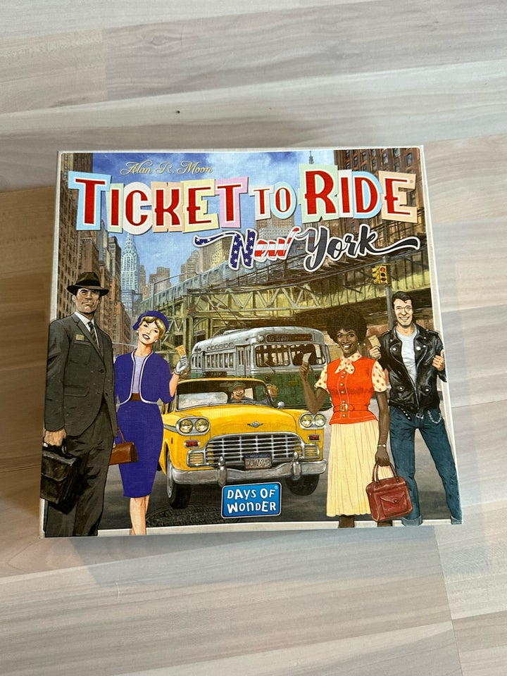 Ticket to ride Familiespil