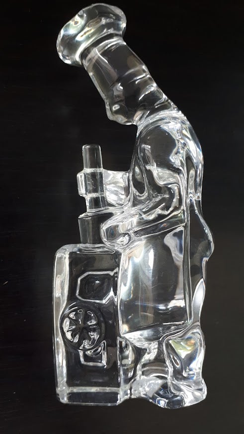 Glas Figur Håndværker Orrefors