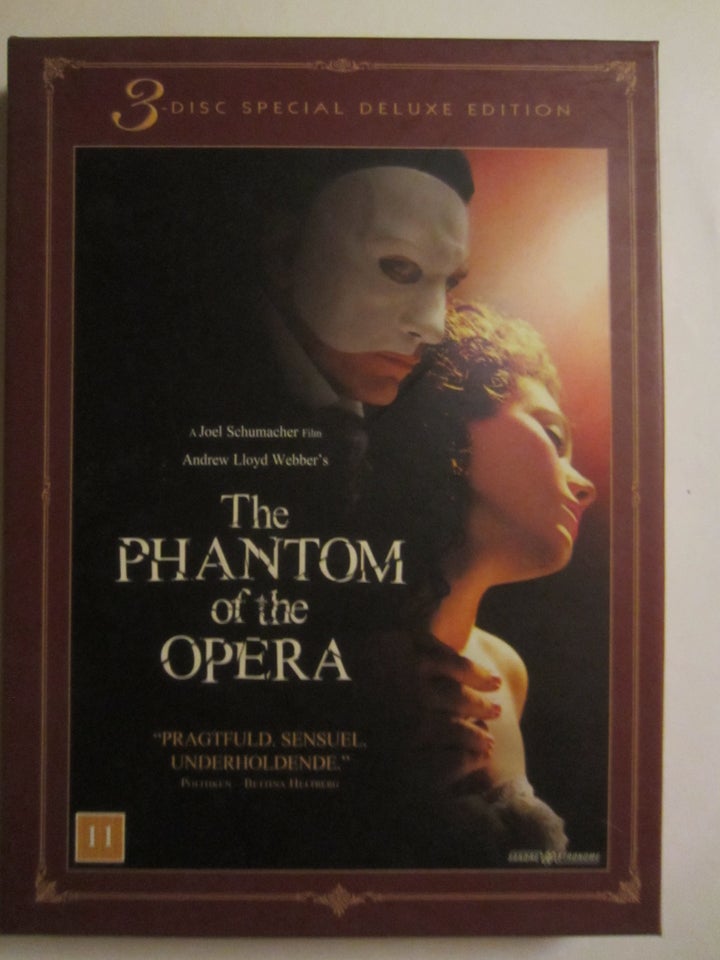 The Phantom of the Opera, DVD, andet