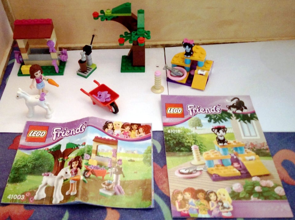 Lego Friends, 41003 + 41018 med