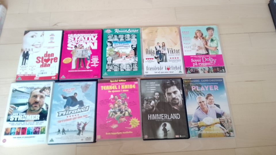 Dvd film blandet DVD andet