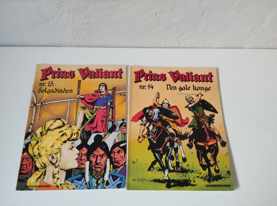 Prins Valiant 13,14, Tegneserie