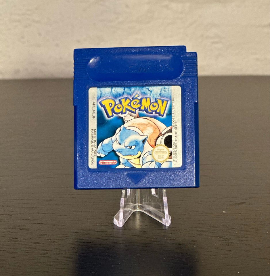 Pokemon Blue Blå spil til Nintendo