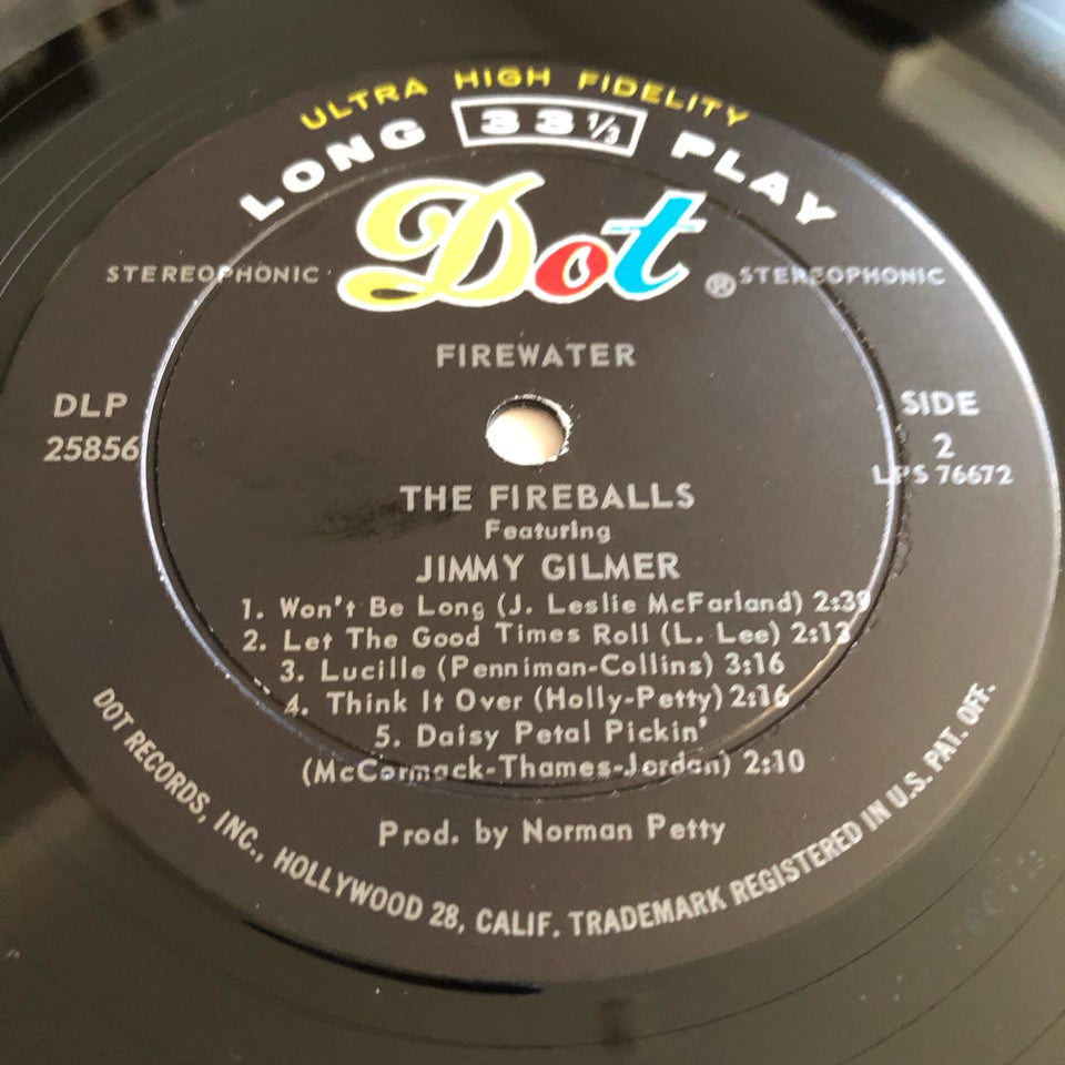 LP, Fireballs featuring Jimmy