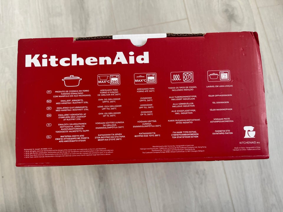 Støbejernsgryde, Kitchenaid