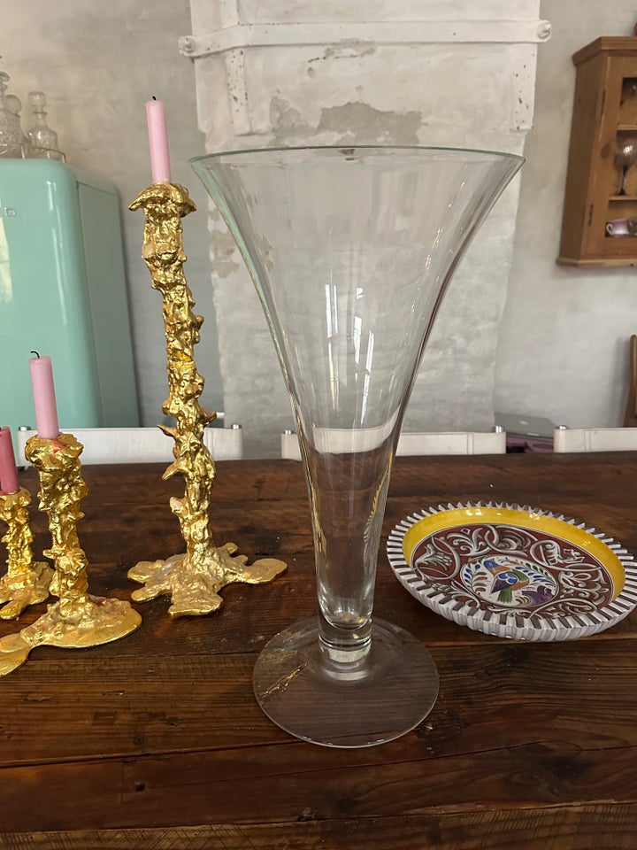 Glas Vase Vintage