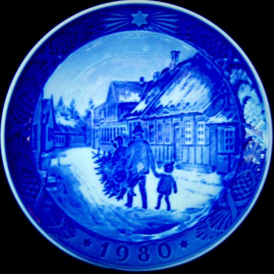 Juleplatte, Royal Copenhagen,