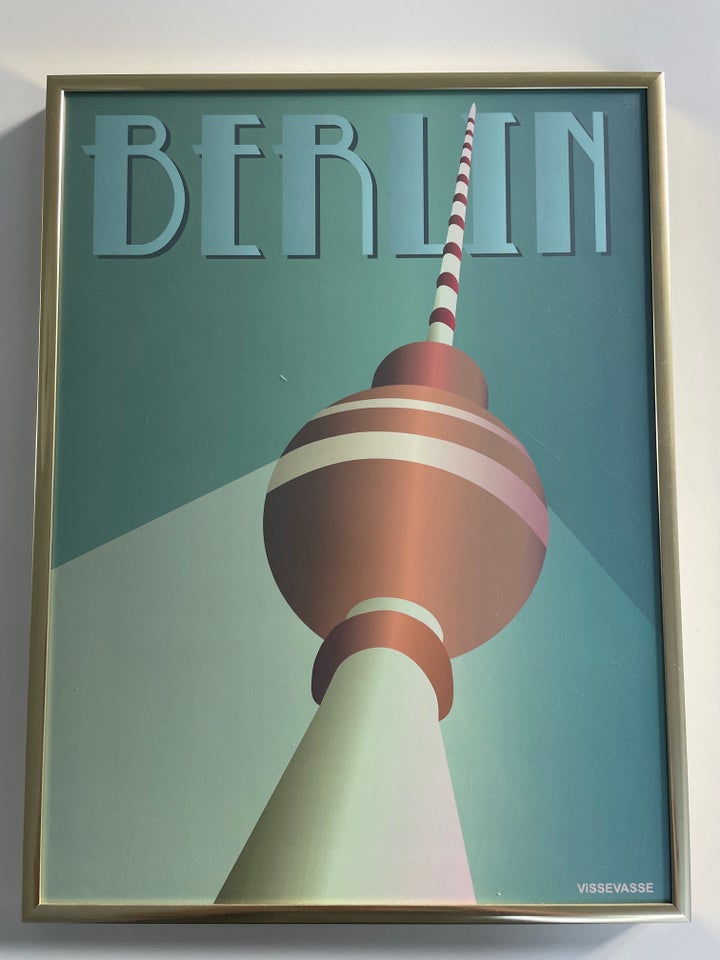 Berlin plakat  Visse Vasse motiv: