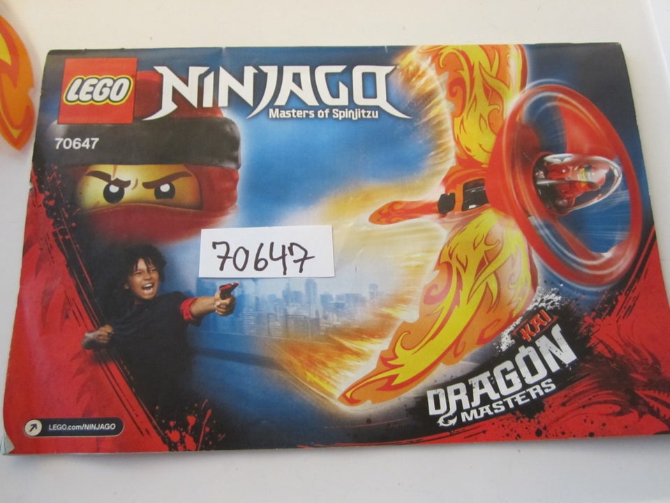 Lego Ninjago 70647 m vejledning