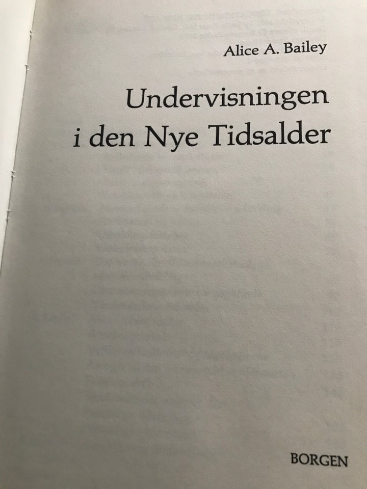 Undervisning i den nye tidsalder