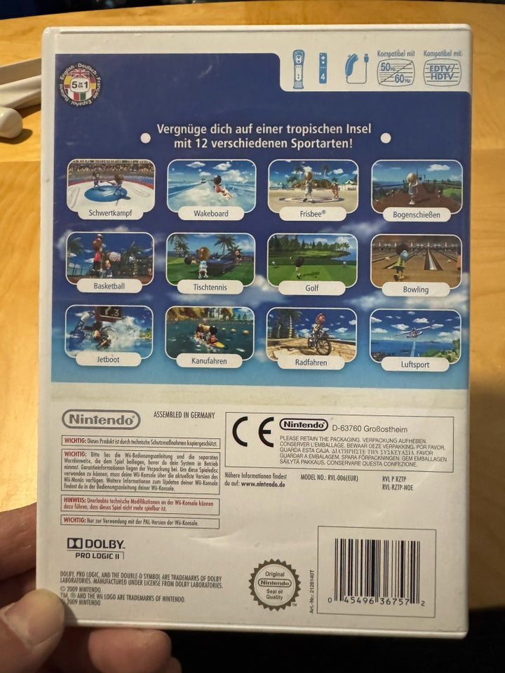 Wii Sports Resort  Tilbehør,